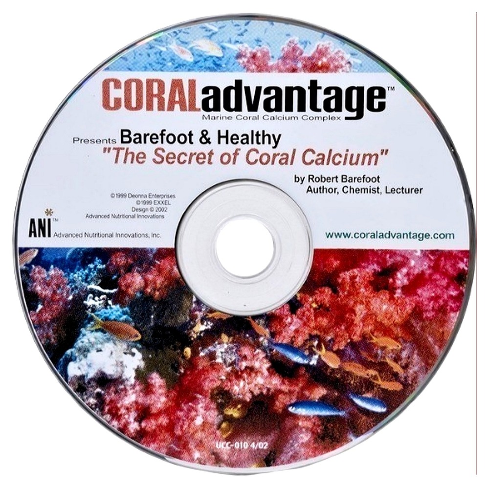 Robert Barefoot CD UCC-010 Secret of Coral Calcium Advantage Healthy Audio Disc